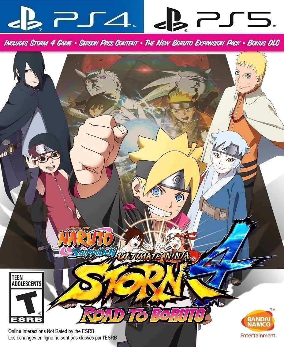 Naruto Shippuden Ultimate Ninja Storm 4 Road to Boruto PS4 | PS5