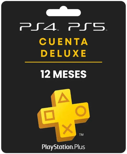 PS Plus Deluxe 12 Meses PS4 | PS5