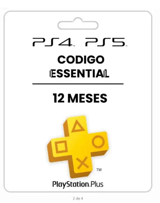 PS Plus Essential 12 Meses PS4 | PS5