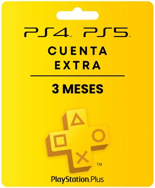 PS Plus Extra 3 Meses PS4 | PS5