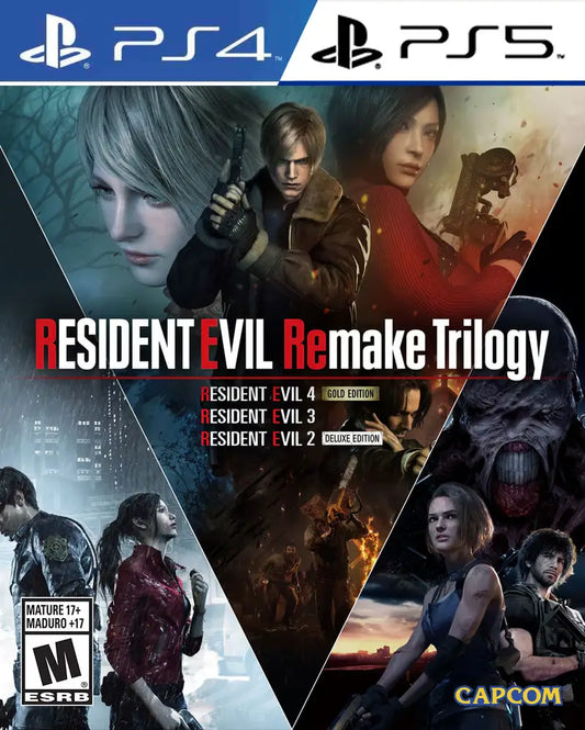 Resident Evil Remake Trilogy PS4 | PS5